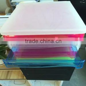 Mixed Colors Plastic Box for Put Office File Plastic Production thumbnail-2