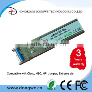 SFP Module, 155M ,1550nm,80KM,Optical Module/Transceiver, Compatible With Cisco, HP, H3C Etc thumbnail-1