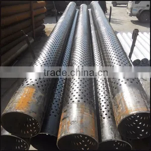 Manufacture Perforated Steel Pipe/base Pipe/perforated Pipe thumbnail-1