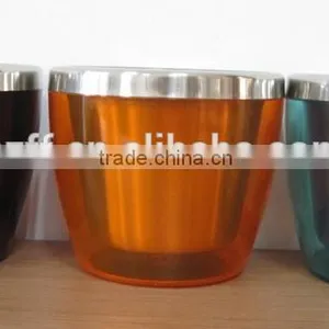 750ml Plastic Stainless Steel Wine Cooler Ice Bucket thumbnail-3