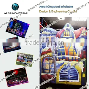 Inflatable Cartoon House of Stage Decoration for Events thumbnail-1