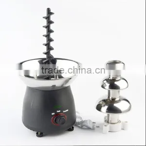 3 Tiers 6lb Stainless Steel Chocolate Fountain Fondue Commercial Catering 12" thumbnail-3