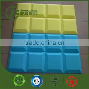 High Density Fireproof Flat PU Acoustic Foam Panels thumbnail-3