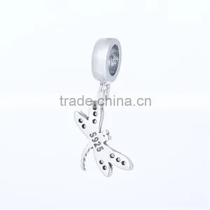 S169 Globalwin Brand 925 Jewelry Wholesale Dragonfly Pendant Sterling Silver thumbnail-2