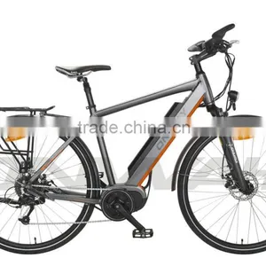 700C Pedelec Lithium Battery E-bike With Speed Sensor Powerful thumbnail-3