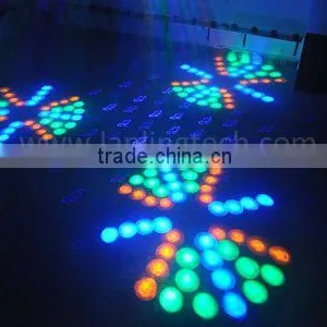 3 Claw Moonflower 18W RGBYW LED Light and 500mW RB Animation Twinkling Laser Light thumbnail-4