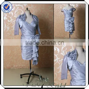 PP0196 Beach Short Plus Size Mother of the Bride Dresses With Jackets thumbnail-1