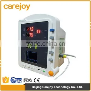 Competitive Price Vital Sign NIBP SpO2 Monitoring Adult Pediatric and Neonatal Portable Multiparameter Patient Monitor China thumbnail-1
