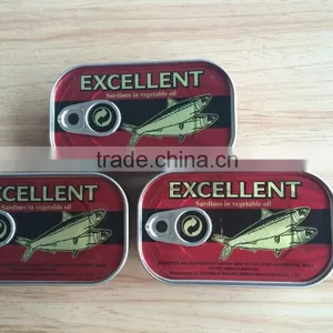 Top Quality 125g Canned Sardine thumbnail-4