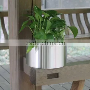 Fashion Design Bonsai Pot Stainless Steel Flower Container and Flowers Pots thumbnail-3