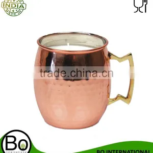 Stainless Steel Copper Moscow Mule Scent Candle thumbnail-1