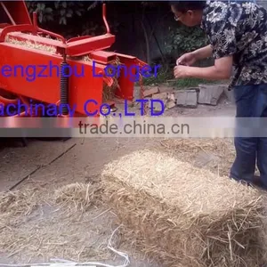 Straw Baling Machine|Square Cotton Stalk Baler|Grain Straw Baler thumbnail-2