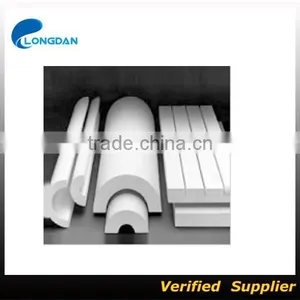 Industry Fireproof 1000 Degree Calcium Silicate Insulation Pipe thumbnail-1
