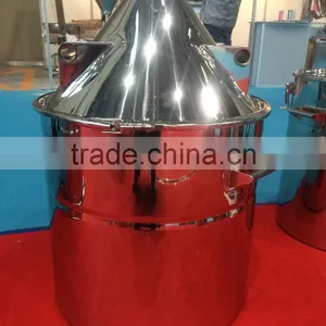 Stainless Steel Feeding Drum/ 150L Drum With Hopper/150L Stainless Steel Storage Tank thumbnail-3