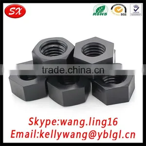 M3 M4 M5 M6 M8 M10M12 M16 Plastic Nylon Spacer WhiteBlack Metric Hex Nut thumbnail-3