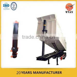 Front-end Telescopic Hydraulic Cylinder Jack for Tipping Trailer/Chinese Specialized Manufacturer thumbnail-1