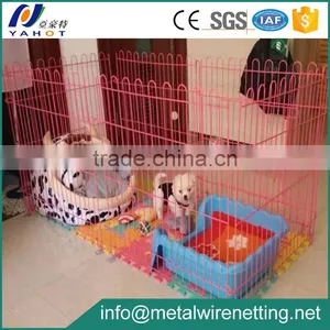 PVC Coated Iron Fence Dog Kennel Factory Direct thumbnail-1