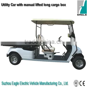 Electric Utility Vehicle With Cargo Box for Park, CE Approved, EG2048HCX thumbnail-1