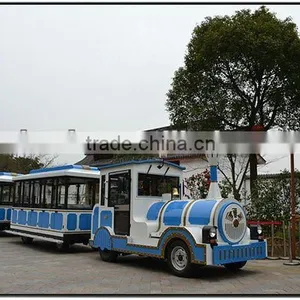 IVECO Engine Amusement Park Trackless Train for Children thumbnail-1