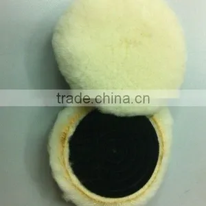 100% Wool Pad/car Polishing Pad/wool Polishing Bonnet thumbnail-1
