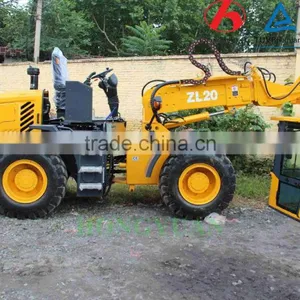 Telescopic Wheel Loader HY2500 With CE Hydrostatic Transmission thumbnail-1