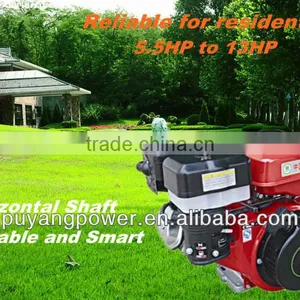 9Hp OHV Air Cooled Single Cylinder Horizontal Shaft Gasoline Engine thumbnail-1