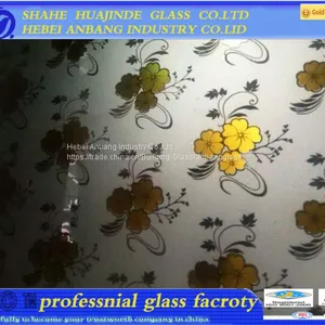 Acid Etched Glass and Ice Flower, Decorative Art Door Window Glass thumbnail-2