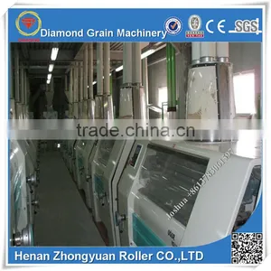100 Ton Maize Flour Making Machine/ Corn Flour Making Equipment thumbnail-1