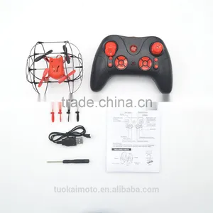 4-axis Flying Ball Aircraft/Aircraft Remote Control Spherical Aircraft Crawl Wall Ground Walk Four-axis Aircraft thumbnail-5