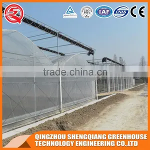 China Direct Plastic Tunnel Greenhouse Agriculture Steel Frame for Sale thumbnail-1