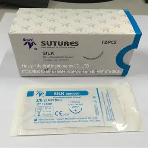 Disposable Silk Suture With Needle thumbnail-1