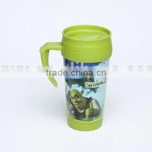 Duble Wall Travel Mug/w Hand thumbnail-1
