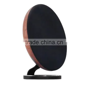 Retro Solid Wood Stereo Wireless Bluetooth Loudspeaker Box thumbnail-1