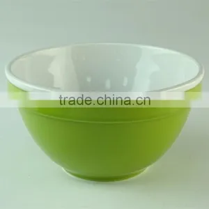 Stocked Cheap 2015 Two-tier Colorful Ceramic Glazed Soup Bowl For Sale thumbnail-3