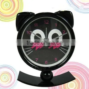 Creative Pocket Black Metal Swing Clock thumbnail-1