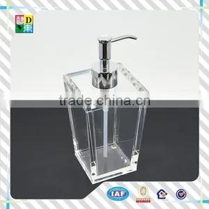 High Quality Clear Acrylic Bathroom Set From China /hot Sale Acrylic Bathroom Set for Hotel Equipment in Wholesaler Price thumbnail-3