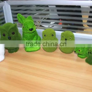 Green Decoration Wire Animals, Moss Topiary Garden Decoration, Artificial Moss Topiary Animals thumbnail-4