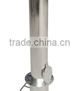 Arlau Outdoor Stainless Steel Removable Padlock Bollard thumbnail-4