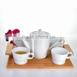 Food Grade White Porcelain,ceramic Chinese Tea Cup Set for Dinner thumbnail-1