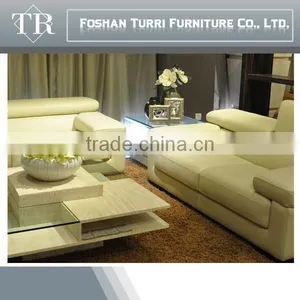 Living Room Modern Sectional Italian Leather Sofa thumbnail-6