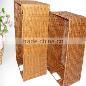 2 Pcs Modern Style Colorful Rectangle Paper Food Basket thumbnail-6