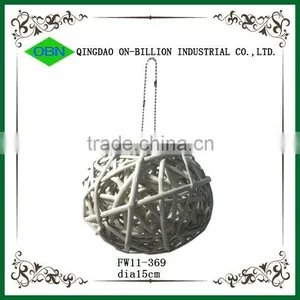Festival Large Decorative Wicker Ball thumbnail-1