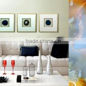 Framed Handmade Agate Shadow Box Wall Decor thumbnail-4