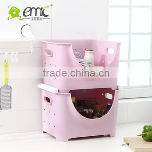 Plastic Stacking Baskets Wholesale thumbnail-1