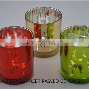 Sliver Laser Candlestick Holder Glass Sliver thumbnail-4