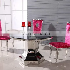 A8039 Cheap Round Dining Table and Chairs for Coffee Shop thumbnail-4