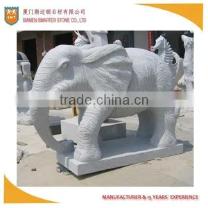 White Angel Granite Stone Carving Statue for Garden thumbnail-2
