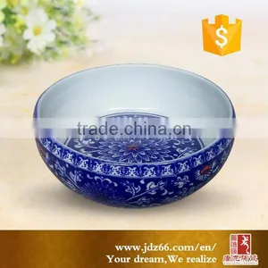 Local Manufacturers Supplier Blue and White Flower Pot/decoration Vase thumbnail-1