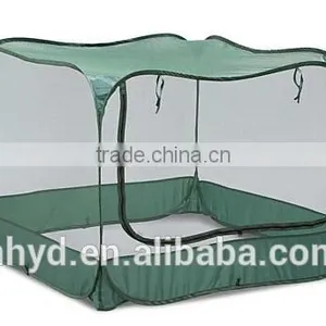 Garden Suppliers 4'Sqx3'H Anti-bird Net Pop-Up Bird Net Cover With Door thumbnail-2