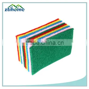 Non-abrasive Green Scrubber Cleaning Scouring Pad thumbnail-3